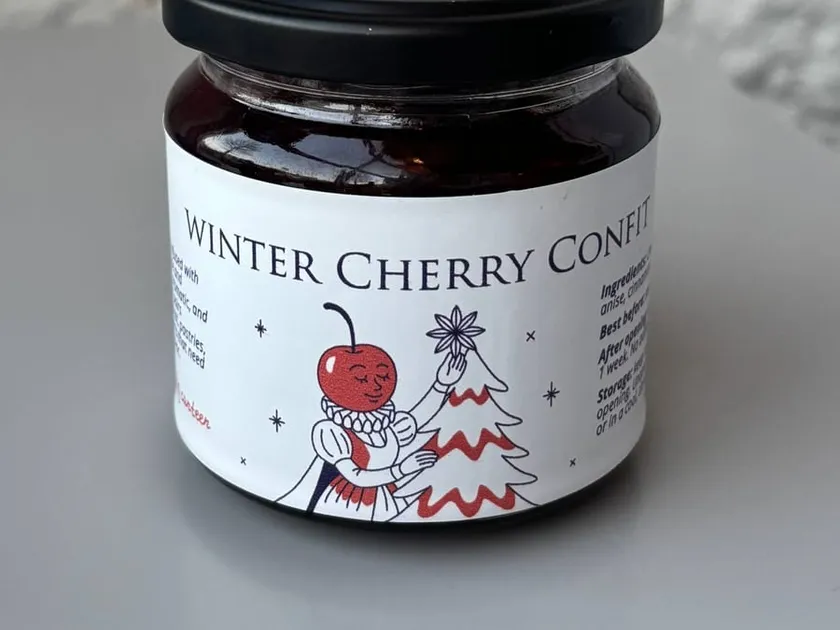 Winter cherry confit (jar 200 ml)