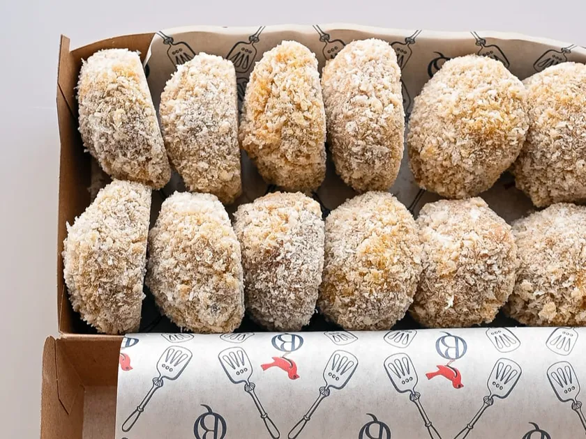 Chicken & mushroom cutlets